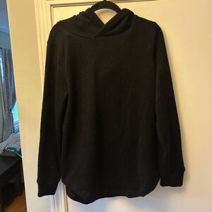 LOFT Sweater hoodie black Size L